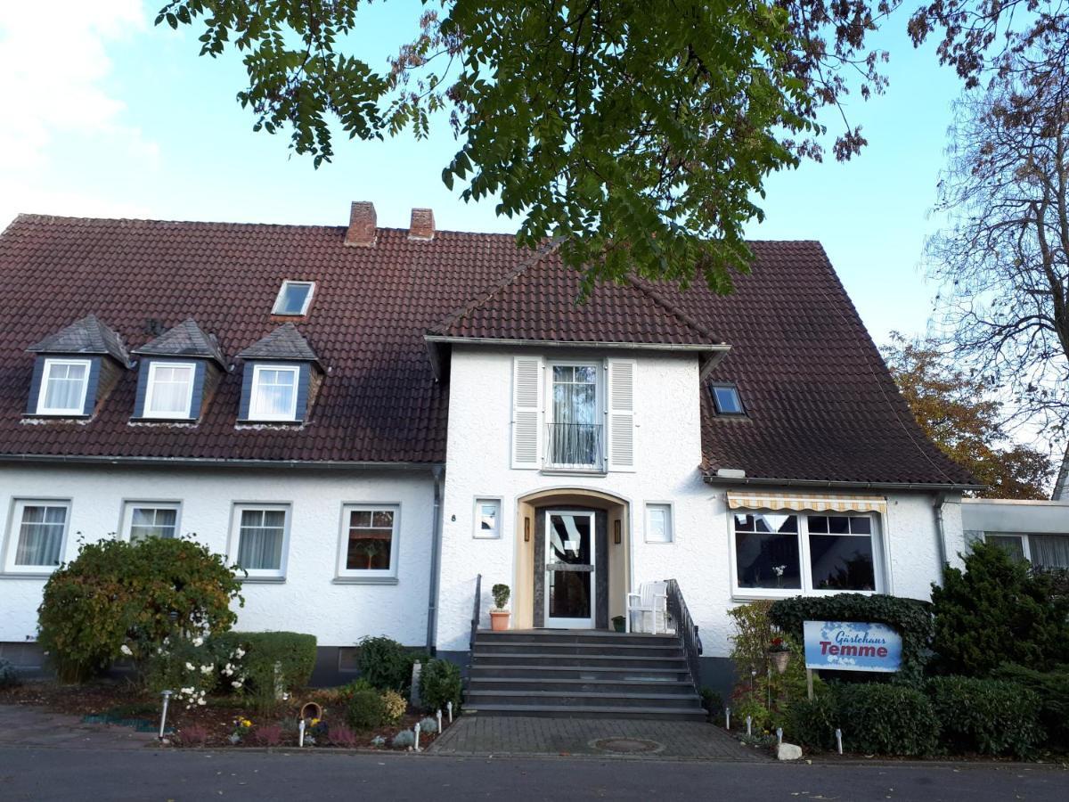 Gaestehaus Temme Bad Rothenfelde Exterior photo